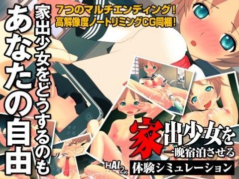 妄想体験アドベンチャーゲーム『家出少女を一晩宿泊させる体験シミュレーション』【ハルニセン】  エロ画像35461